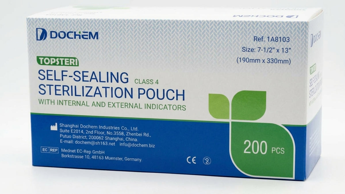 Self-Sealing Sterilization Pouches - 200 Pcs