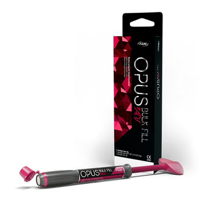 Opus bulk fill APS- Light Curing Composite With Low-Shrinkage Stress.