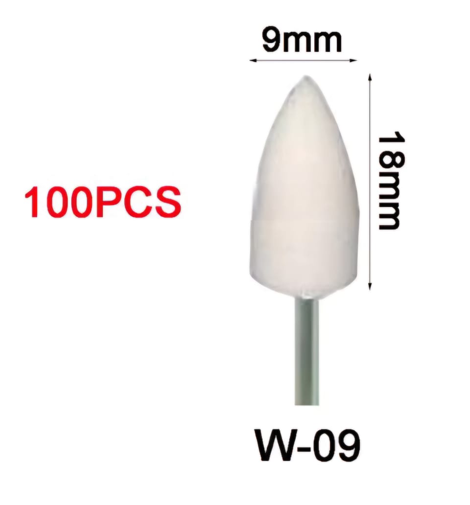 White Mounted Stone 100PCS/BOX