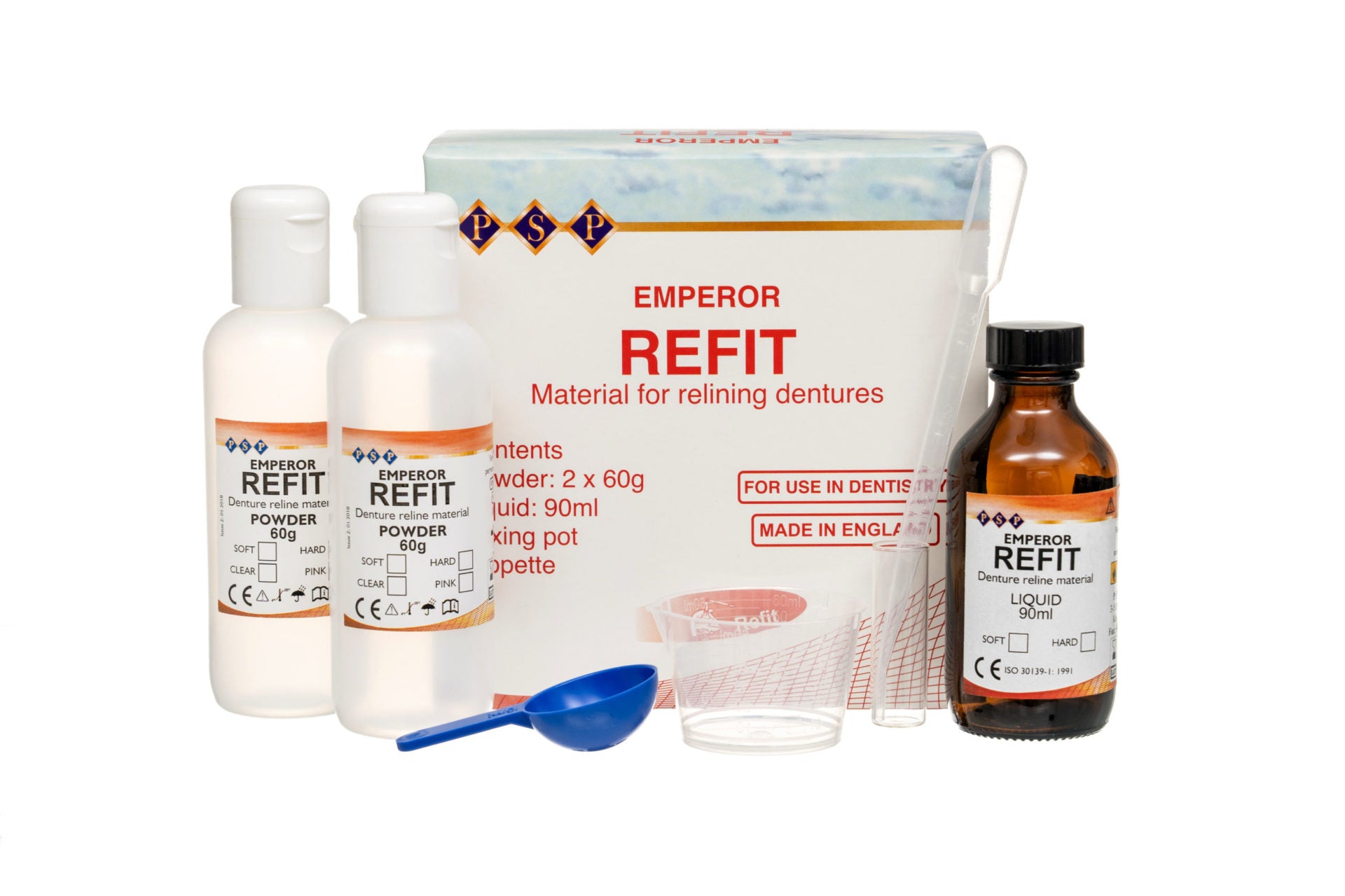 Refit Paper REFIT - Material For Relining Denture