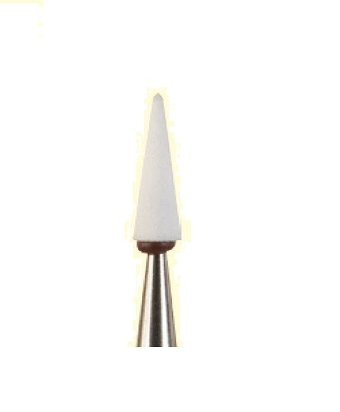 MANI Alundum Points - White and Pink and Brown Stone
