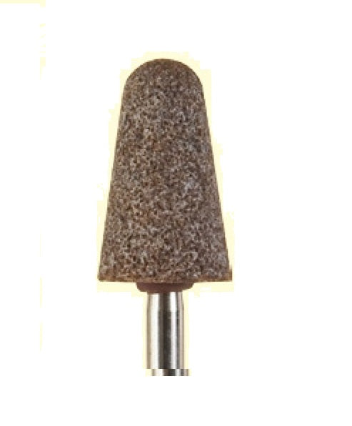 MANI Alundum Points - White and Pink and Brown Stone