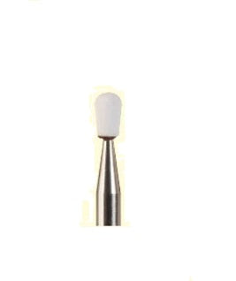 MANI Alundum Points - White and Pink and Brown Stone