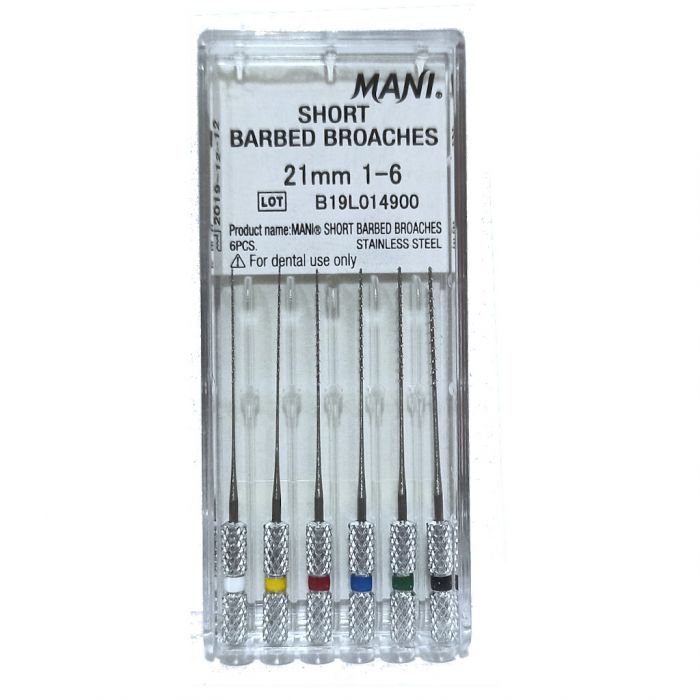 MANI Short Barbed Broaches